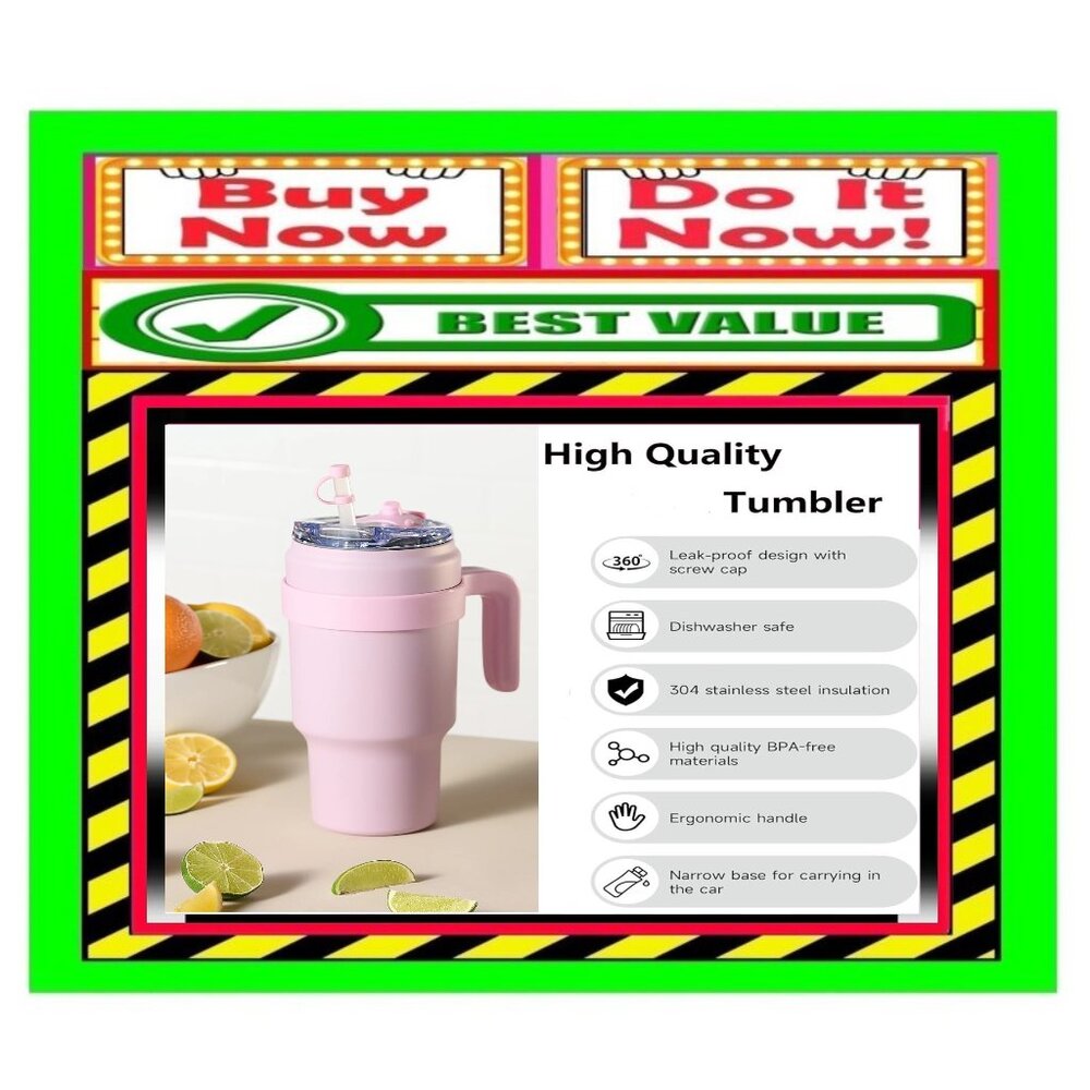 ✅🚨🆕🔴🌸S🌸A🌸L🌸E🌸#️⃣1️⃣🔴📢PRIMULA High-Capacity TUMBLER CUP🟢💸BUY NOW❗💸🟢